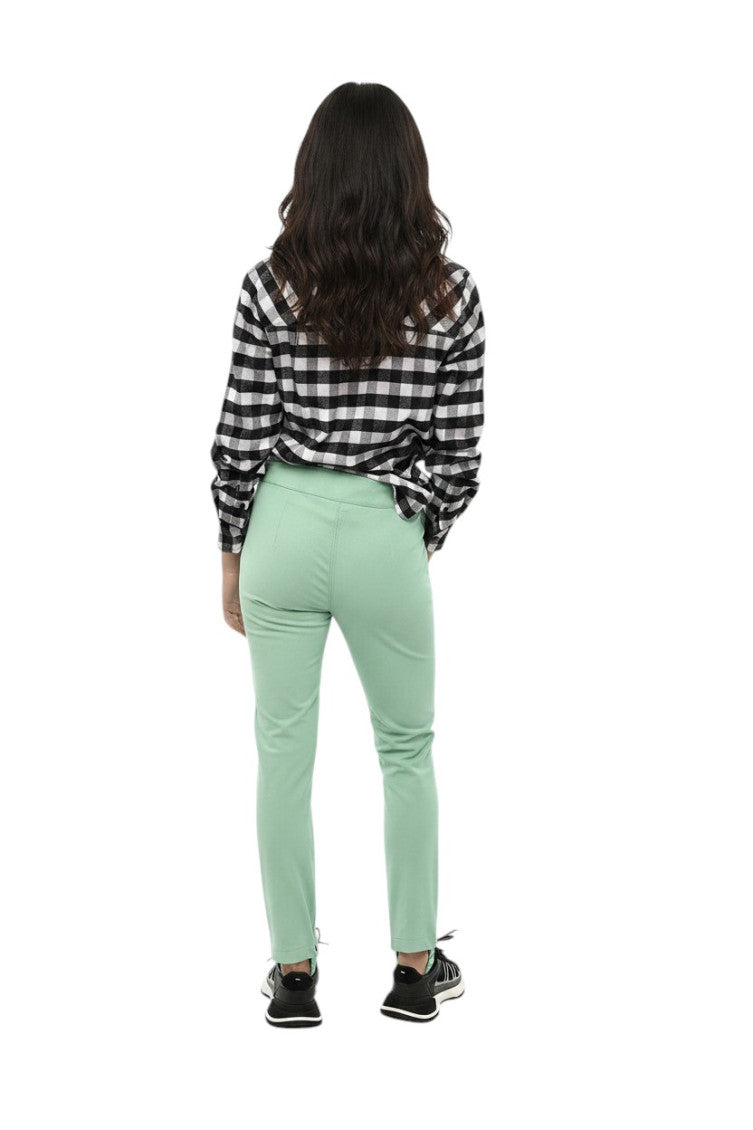 Green Skinny Fit Pants 2