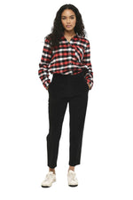 Black Tapered Pleated Pants 1