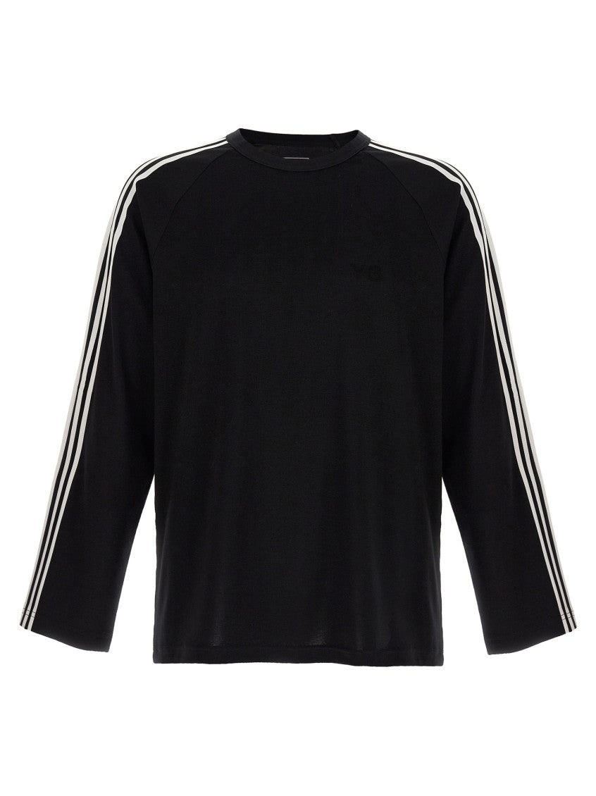Black '3-Stripes' T-shirt 1
