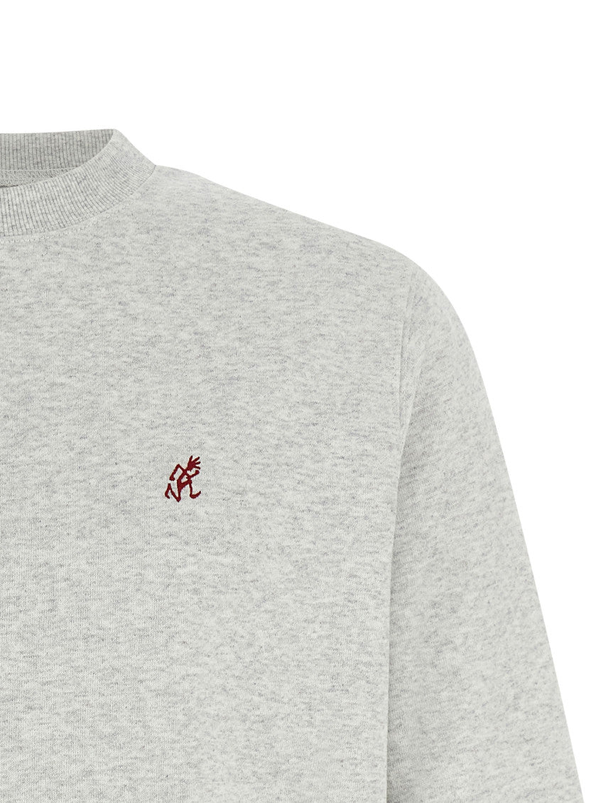 Grey 'One Point Crew' sweatshirt 3