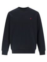 Blue Embroidery sweatshirt 1