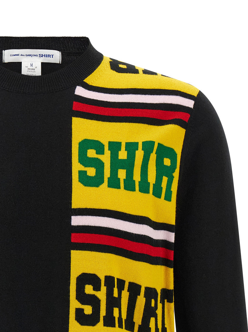 Black Intarsia sweater 3