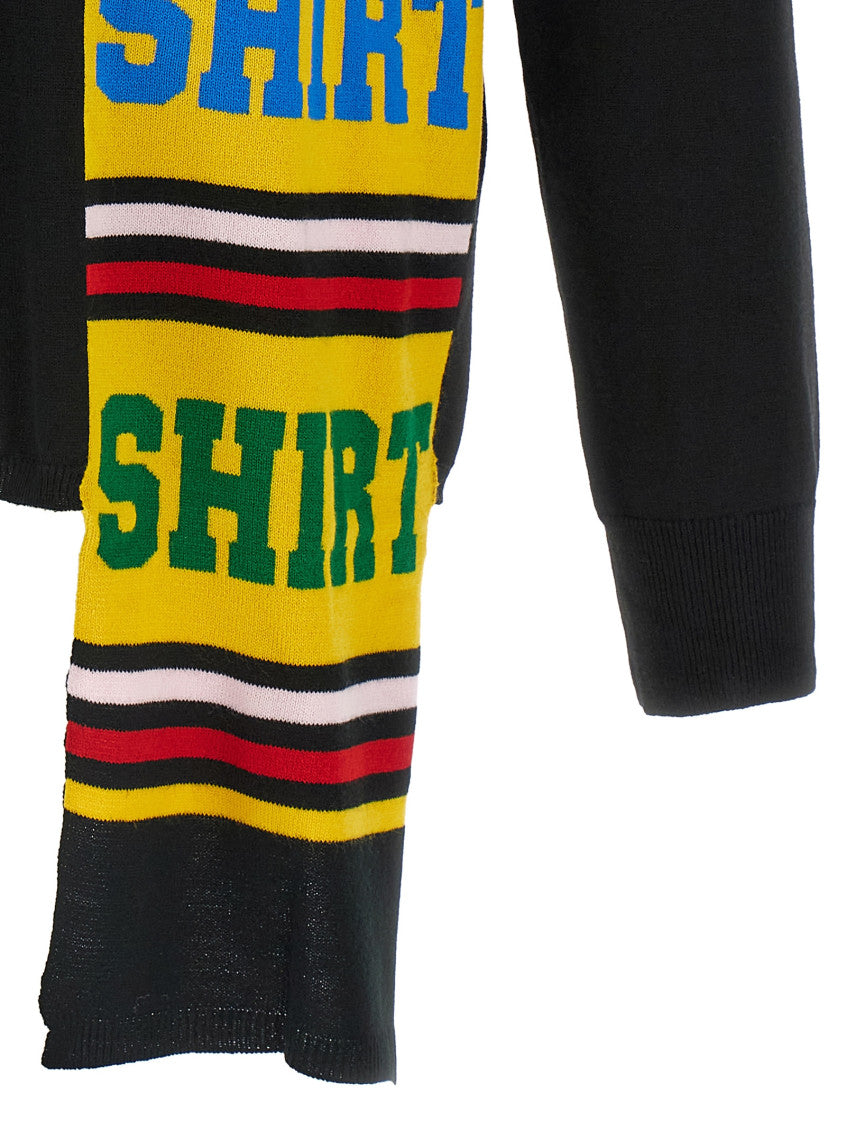 Black Intarsia sweater 4