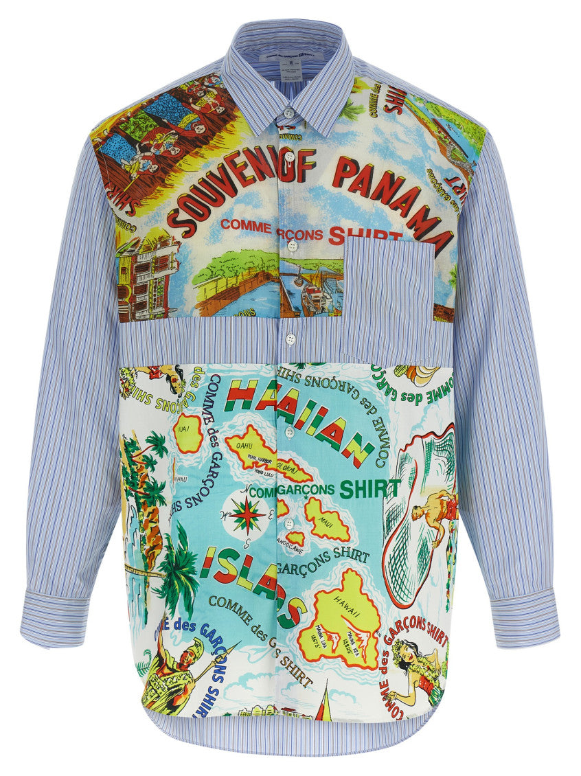 Multicolor Patterned inserts shirt 1