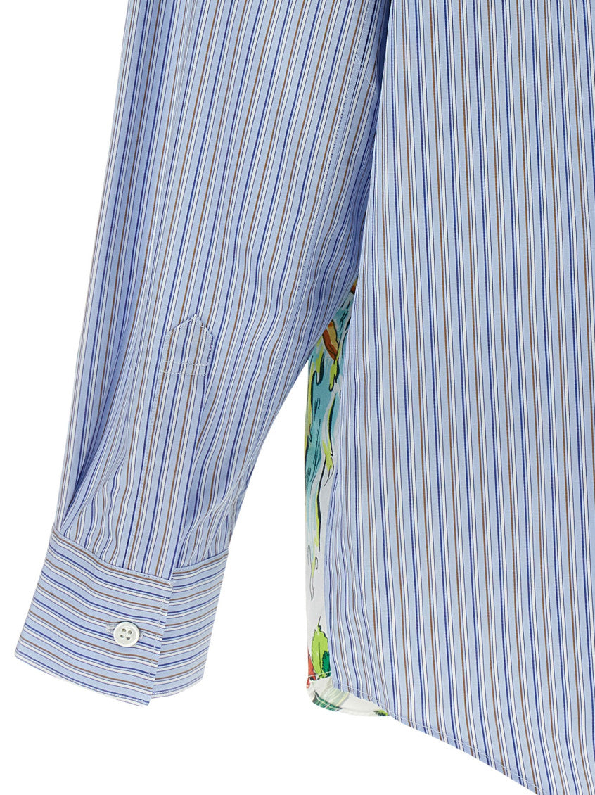 Multicolor Patterned inserts shirt 4