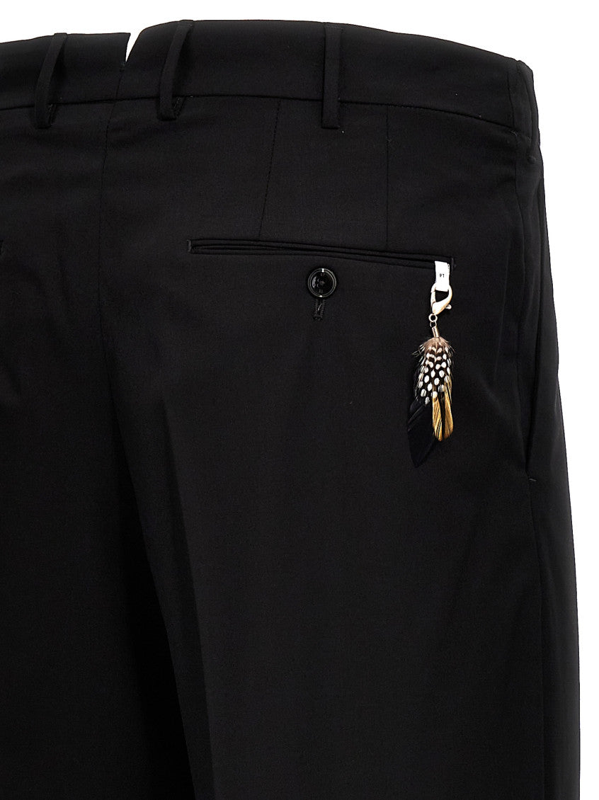 Black 'Dodici' trousers 4