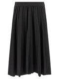Black 'Hybrid Pleated' skirt 1