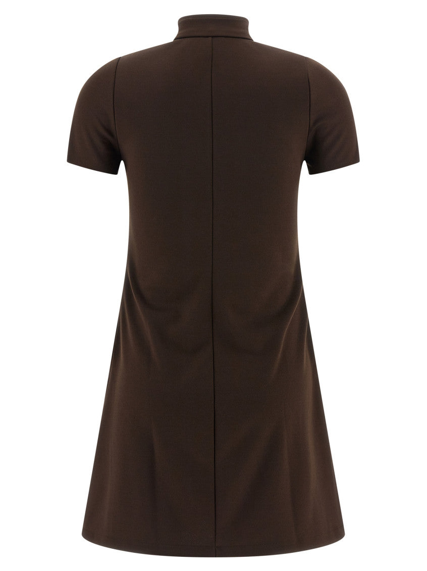 Brown 'Interlock Tracksuit Mini' dress 2