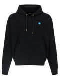 Black 'Medusa' patch hoodie 1