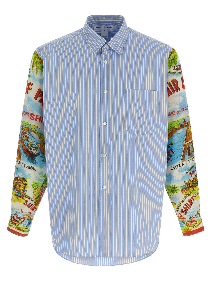Multicolor Patterned sleeve shirt 1