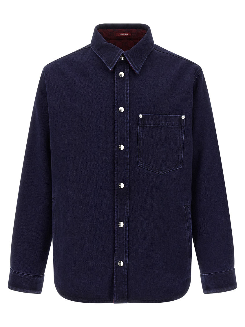 Blue Reversible Shirt 1