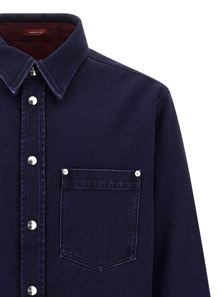 Blue Reversible Shirt 4