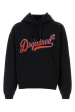 Black Logo Patch Hoodie 1
