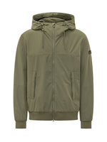 Green Logo Hooded Jacket 1