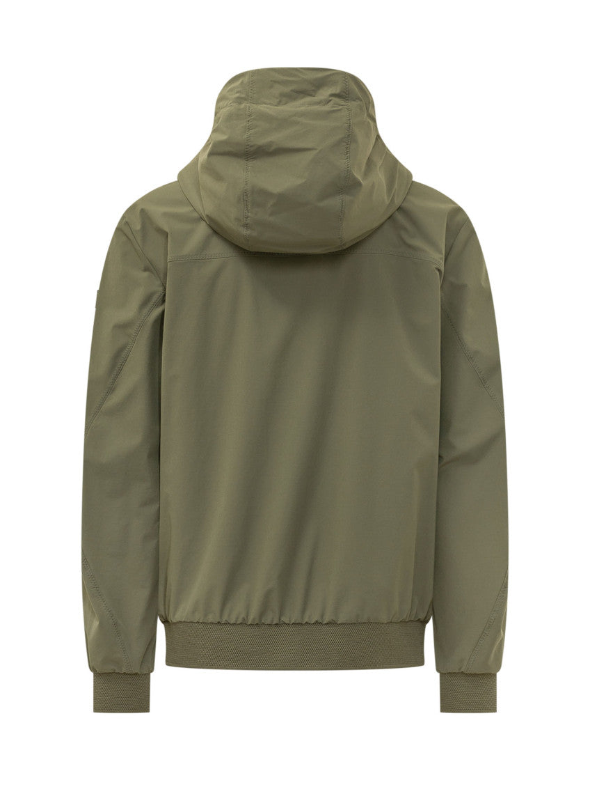 Green Logo Hooded Jacket 2