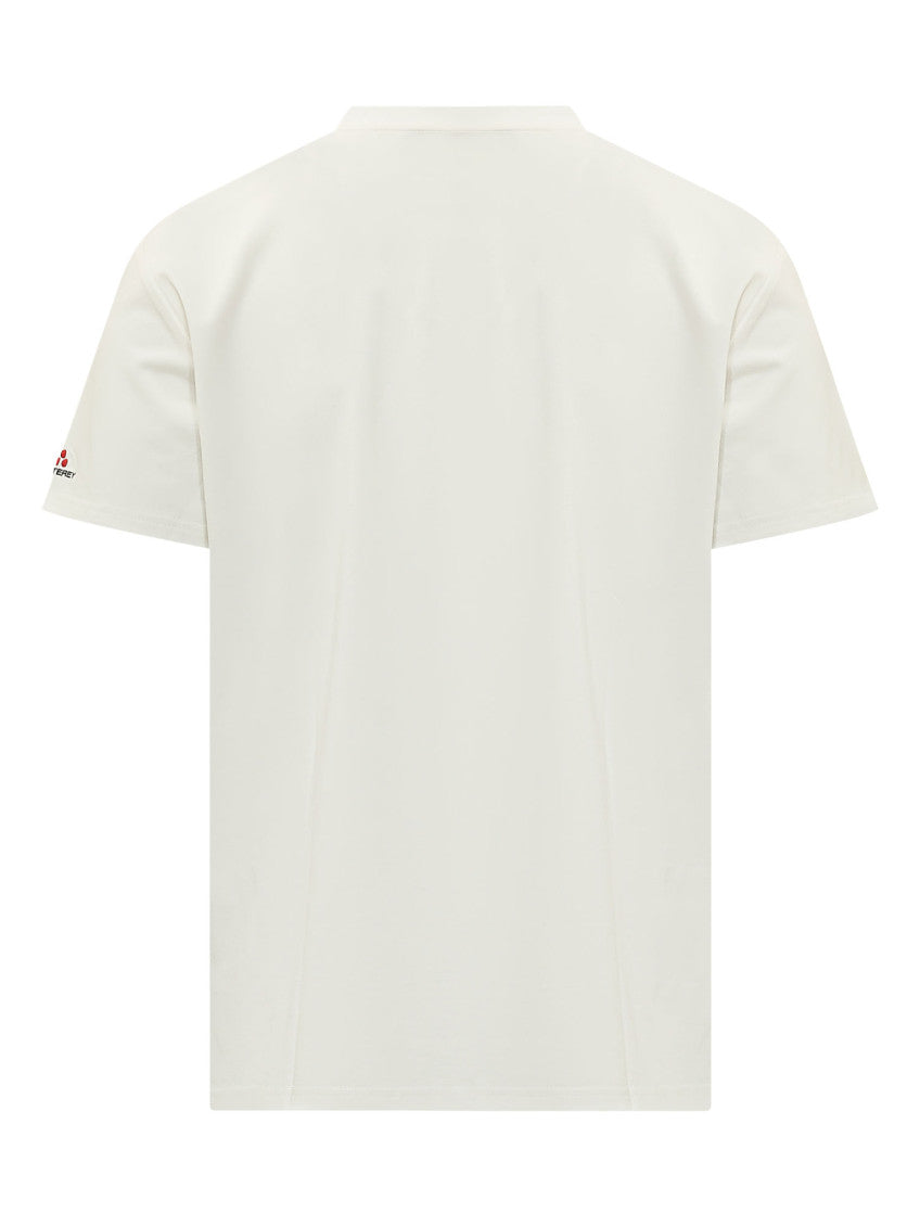 White Crew Neck T-Shirt 2