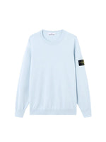 Light Blue Crew Neck Sweatshirt 1