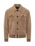 Brown Shirt Collar Jacket 1