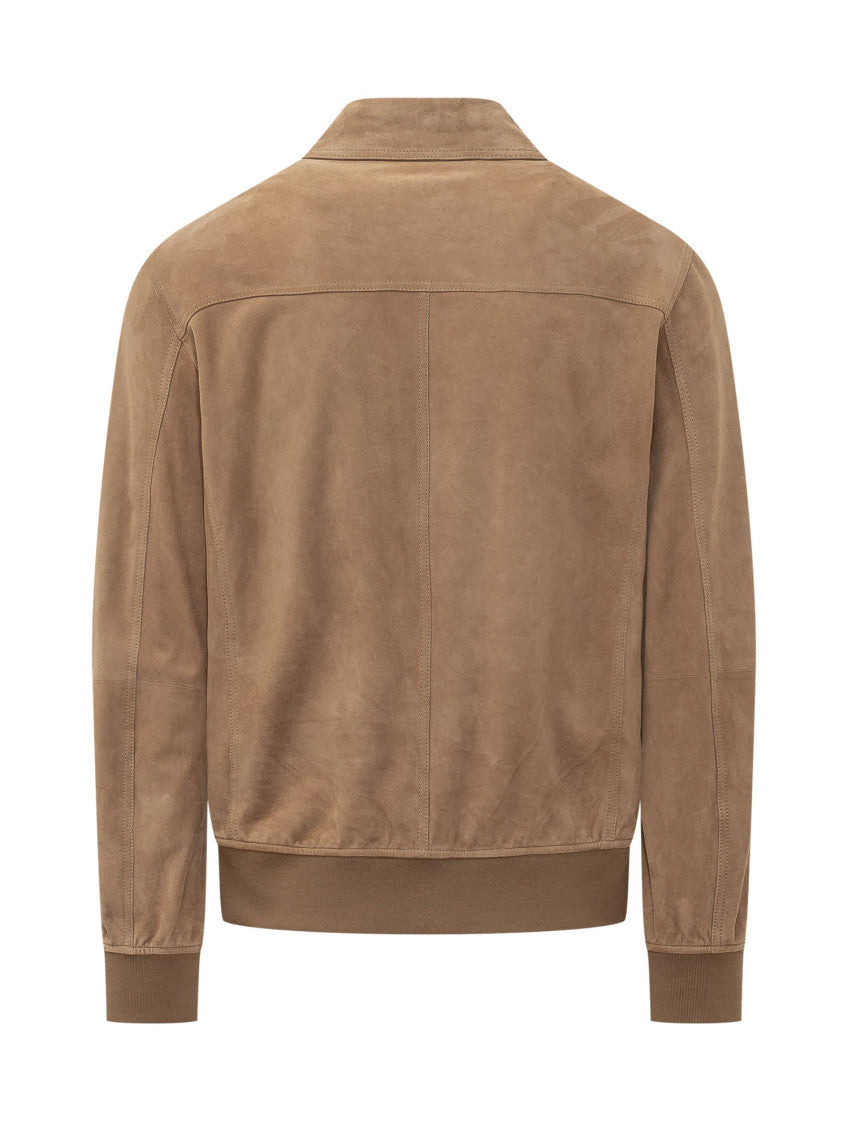 Brown Shirt Collar Jacket 2