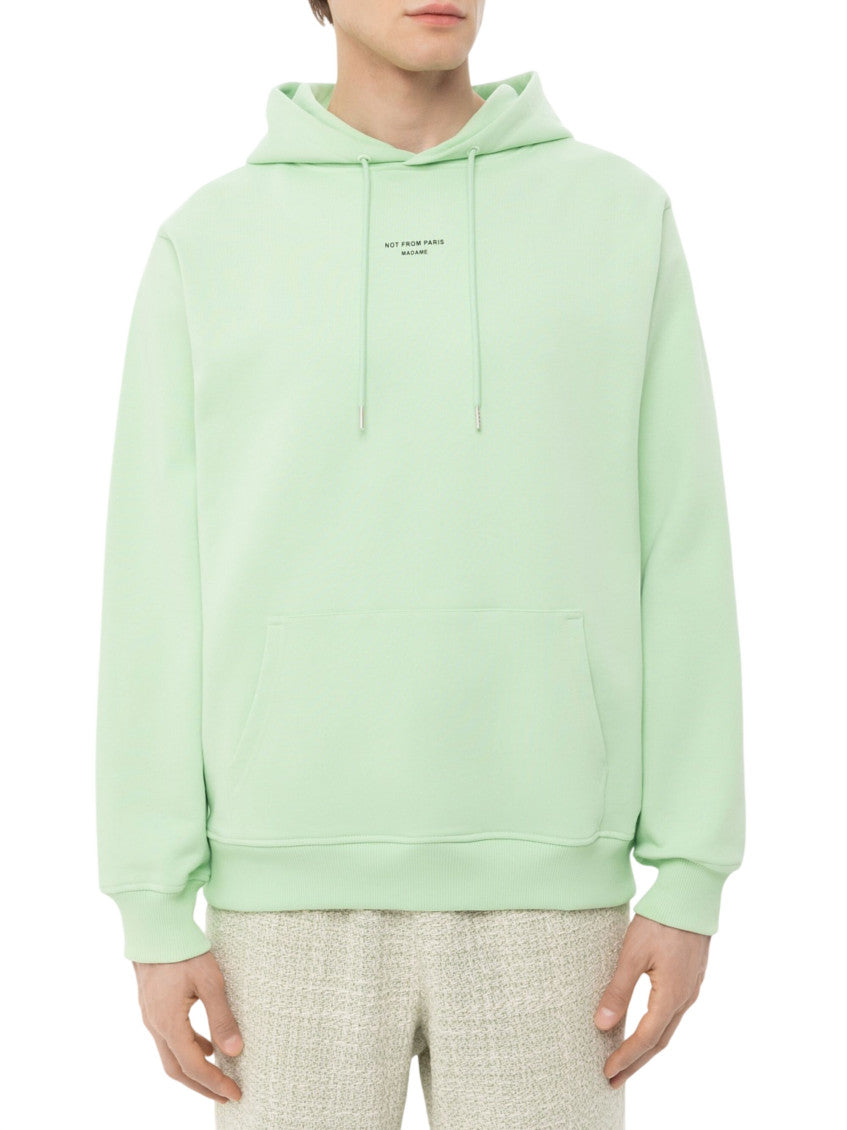 Light Green Relaxed Hoodie 1