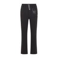 Black Relaxed Drawstring Pants 1