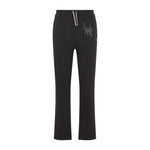 Black Relaxed Drawstring Pants 1