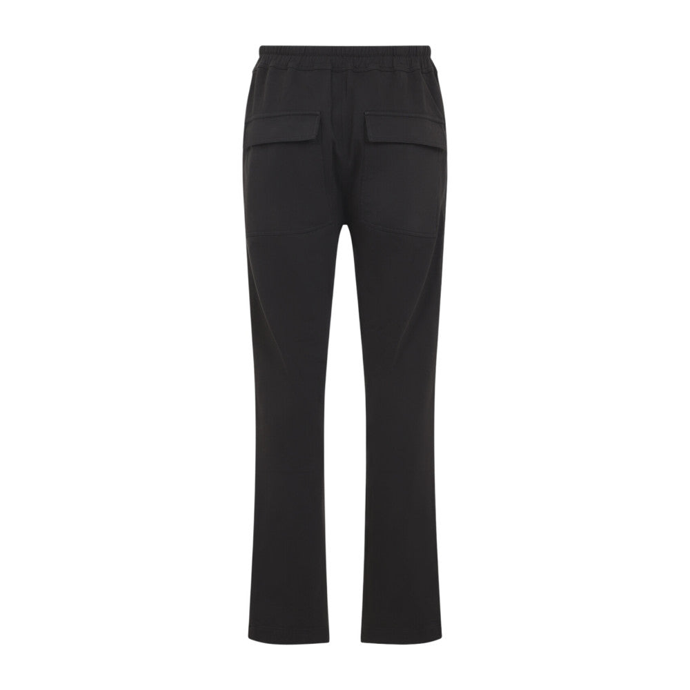 Black Relaxed Drawstring Pants 2