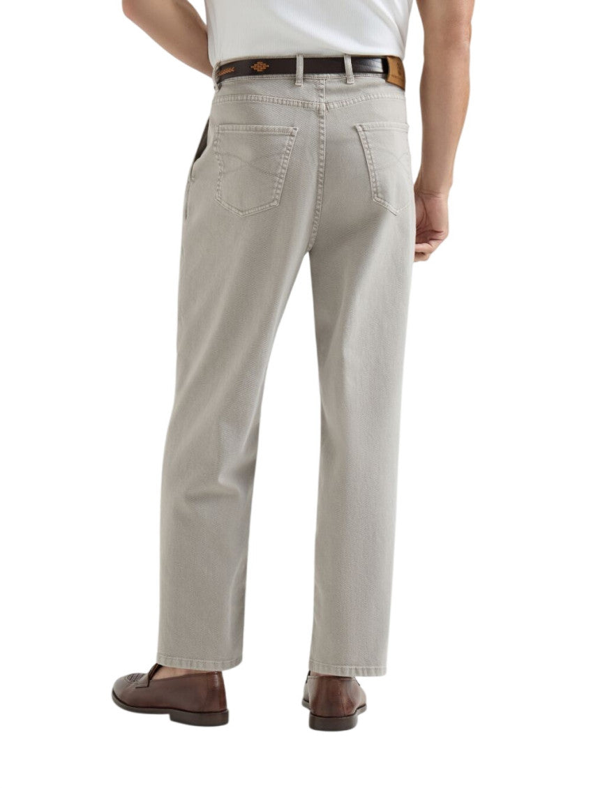 Grey Mid Rise Jeans 3