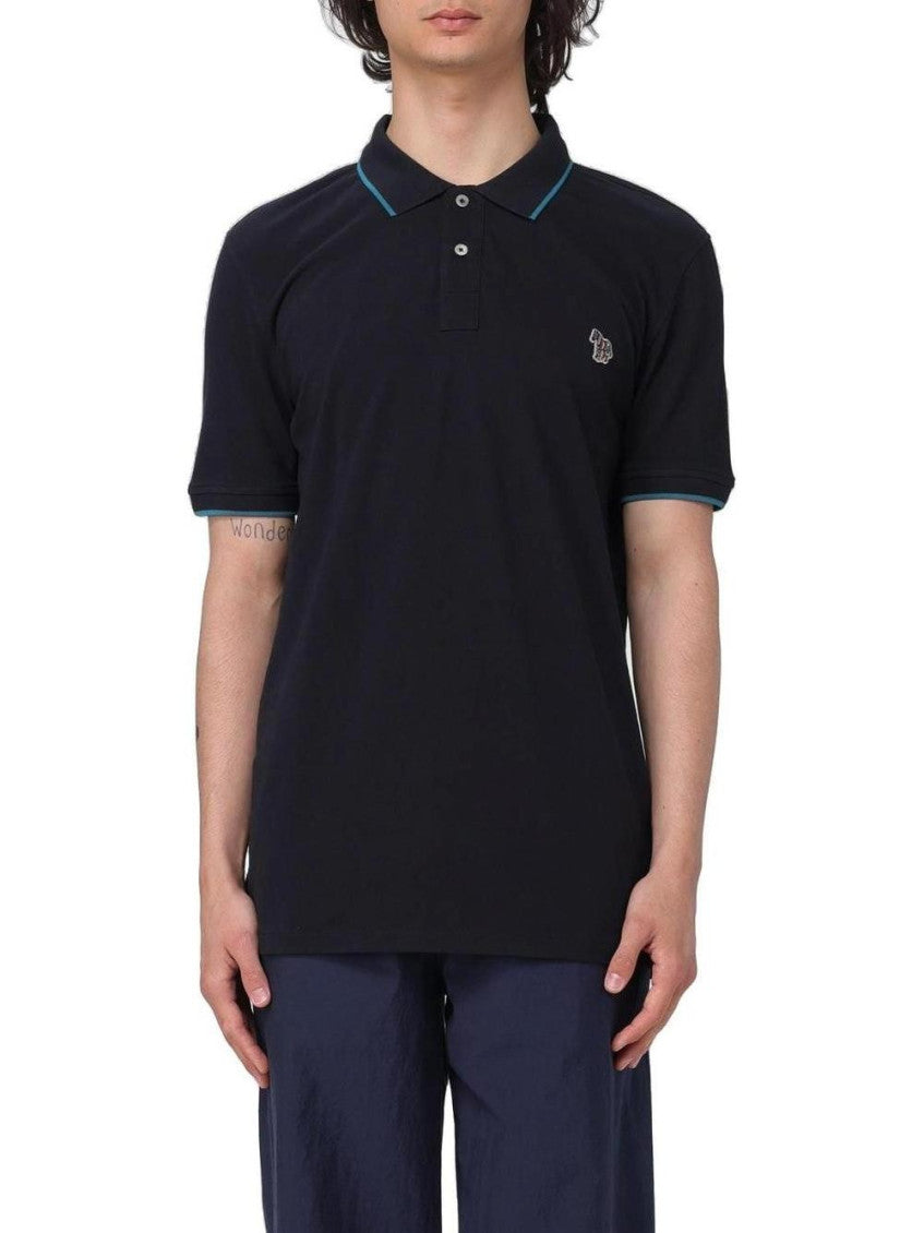Navy Blue Logo Polo 1