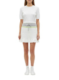 White Regular Mini Skirt 1