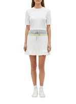White Regular Mini Skirt 1