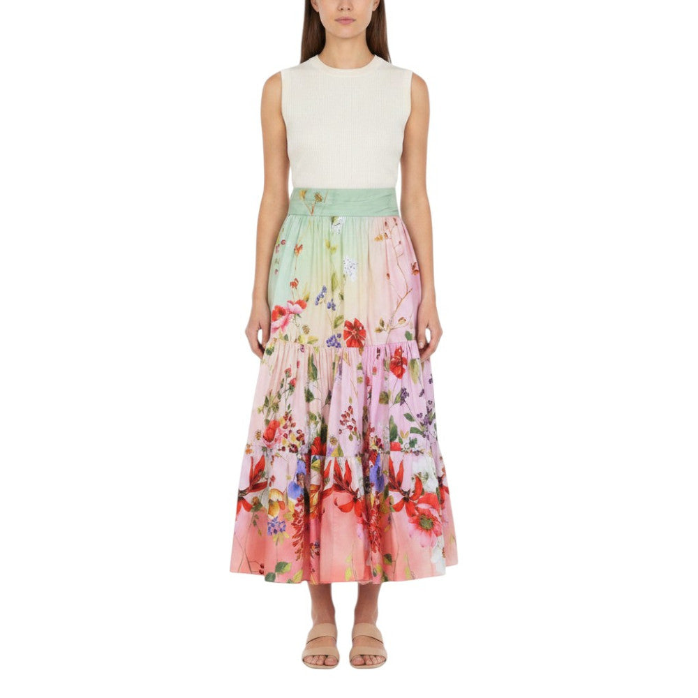 Multicolor Regular Skirt 2