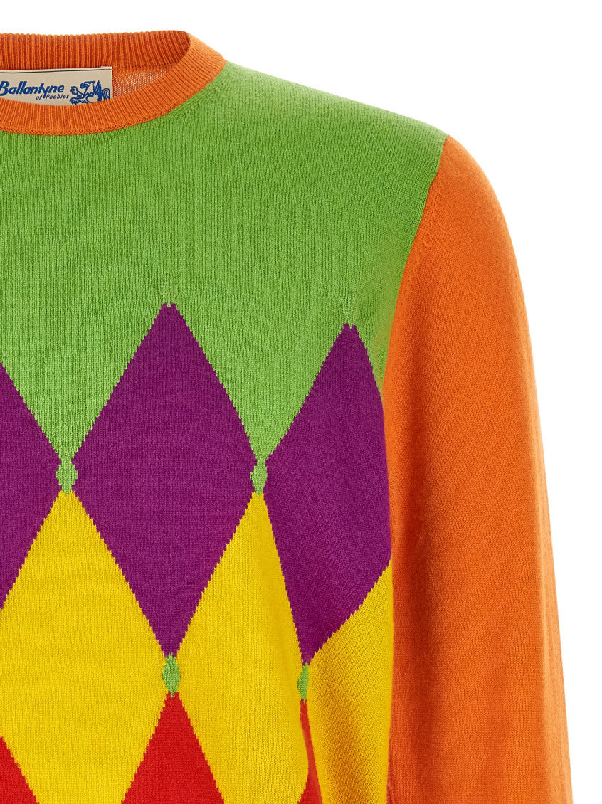 Orange Crew Neck Sweater 3