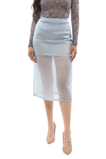Light Blue Regular Skirt 1