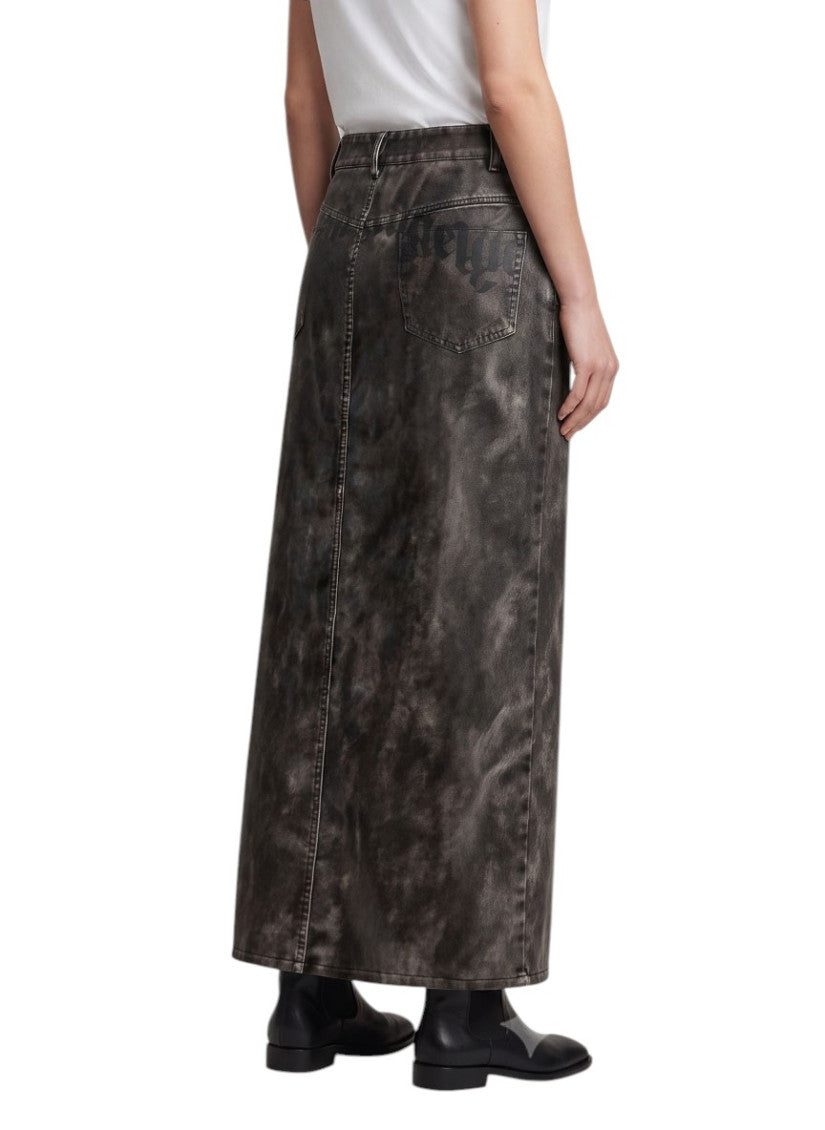 Dark Grey Regular Skirt 2