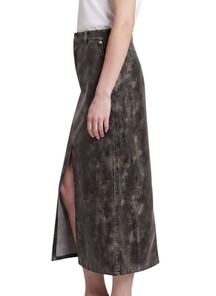 Dark Grey Regular Skirt 3