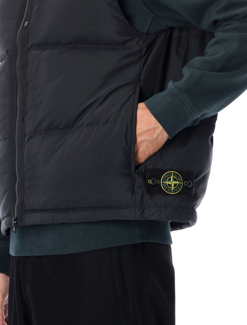Black Mock Collar Jacket 3