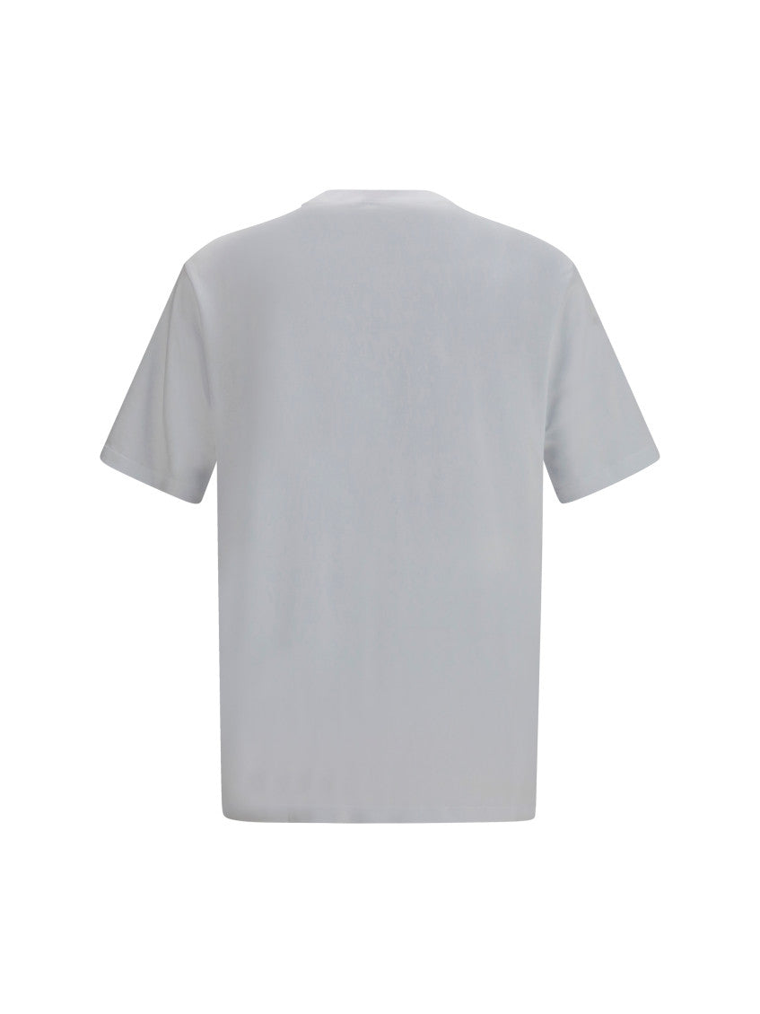 White Crew Neck T-Shirt 2