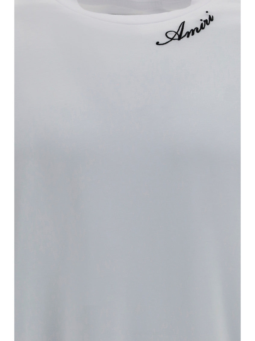 White Crew Neck T-Shirt 3