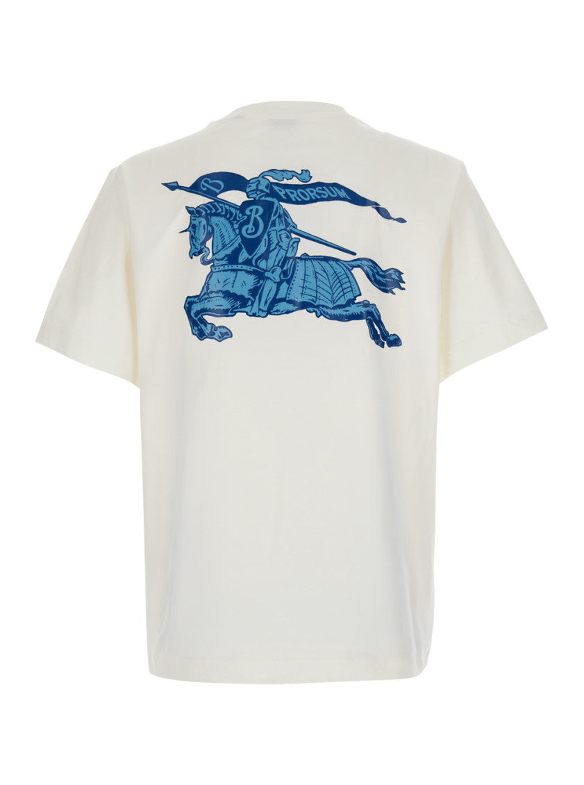 White Crew Neck T-Shirt 2