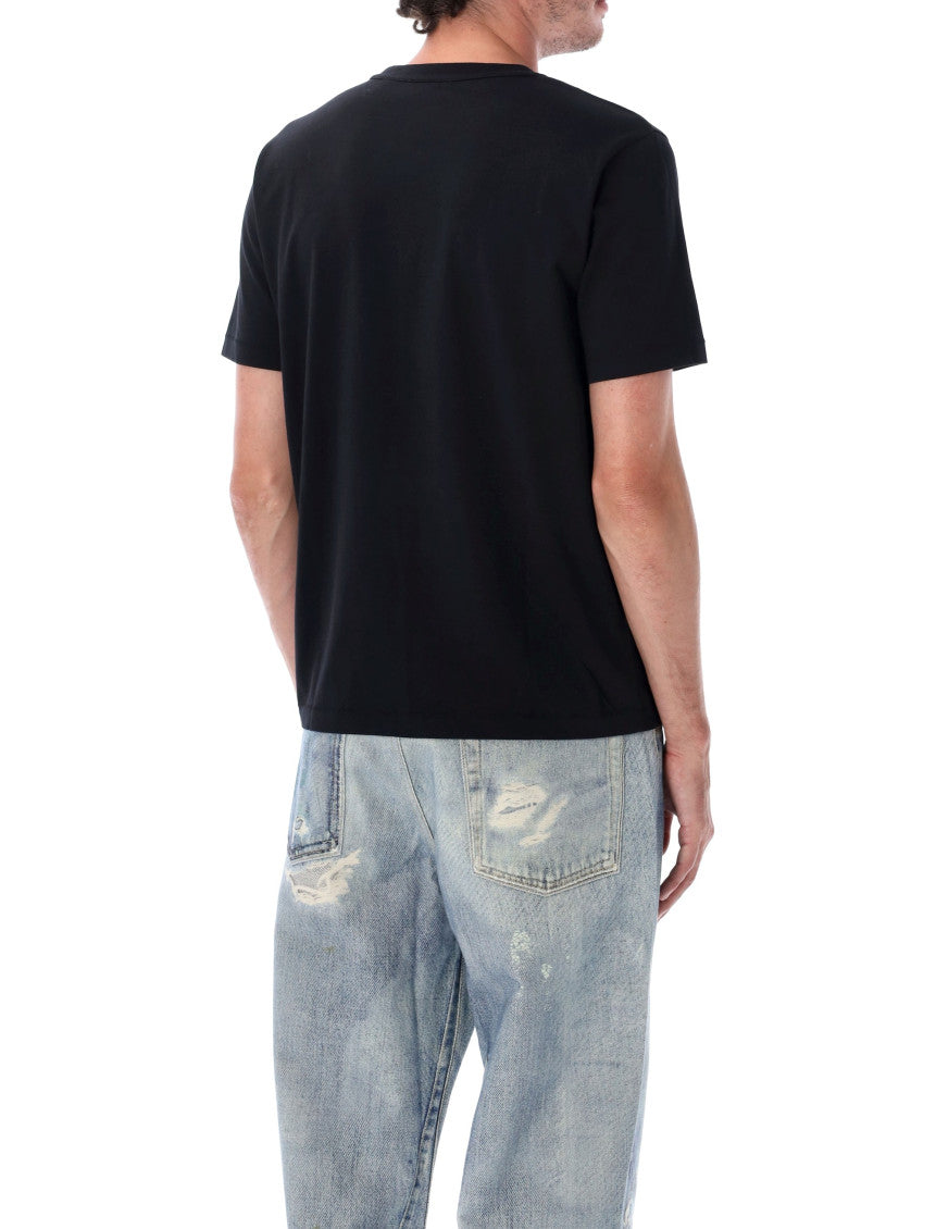 Black Crew Neck T-Shirt 2