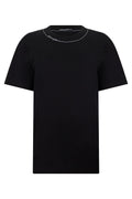 Black Crew Neck T-Shirt 1
