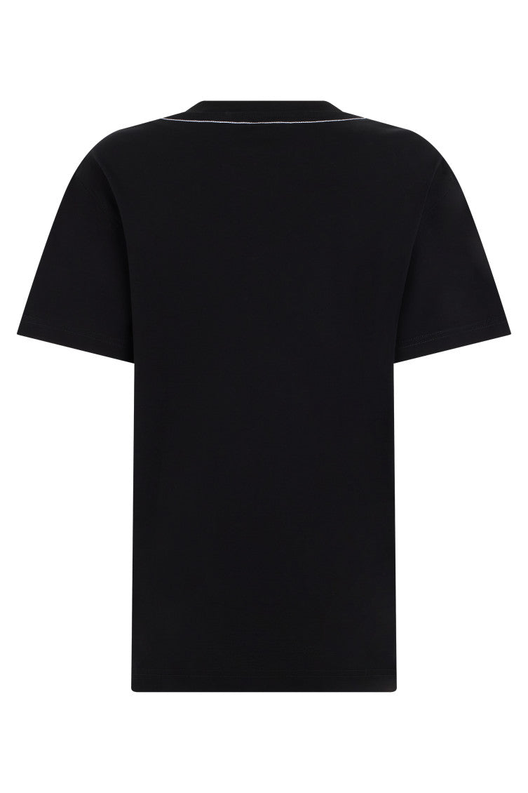 Black Crew Neck T-Shirt 2