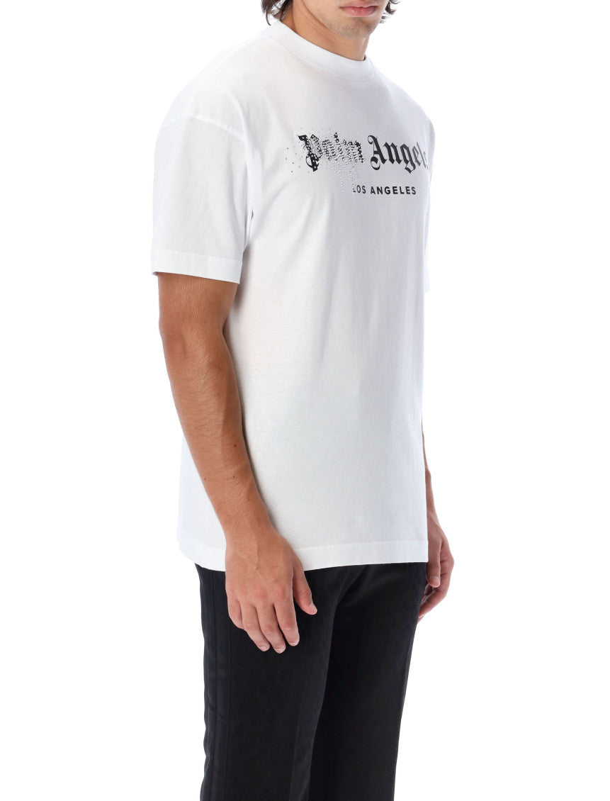 White Crew Neck T-Shirt 2