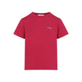 Dark Pink Crew Neck T-Shirt 1