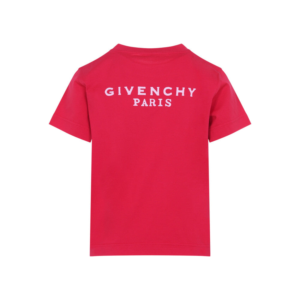 Dark Pink Crew Neck T-Shirt 2