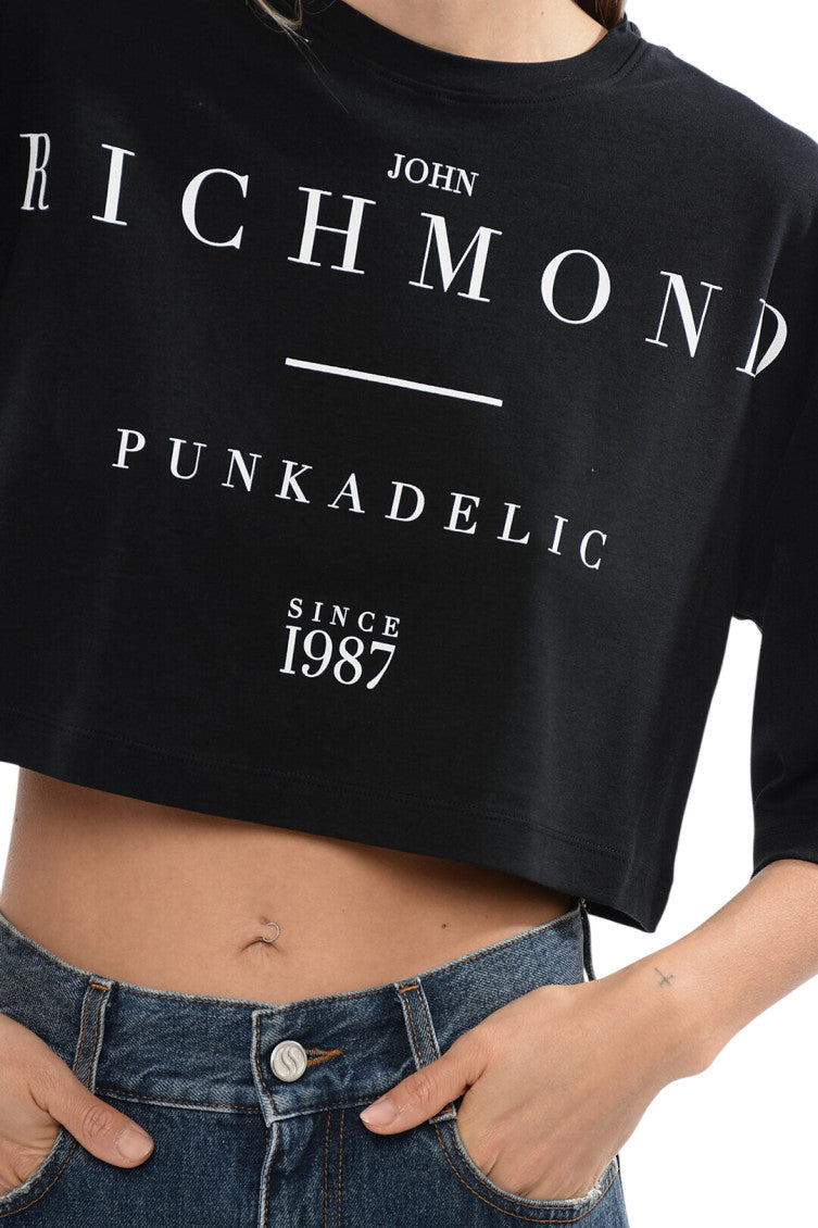 Black Crew Neck T-Shirt 3