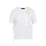 Off White Crew Neck T-Shirt 1
