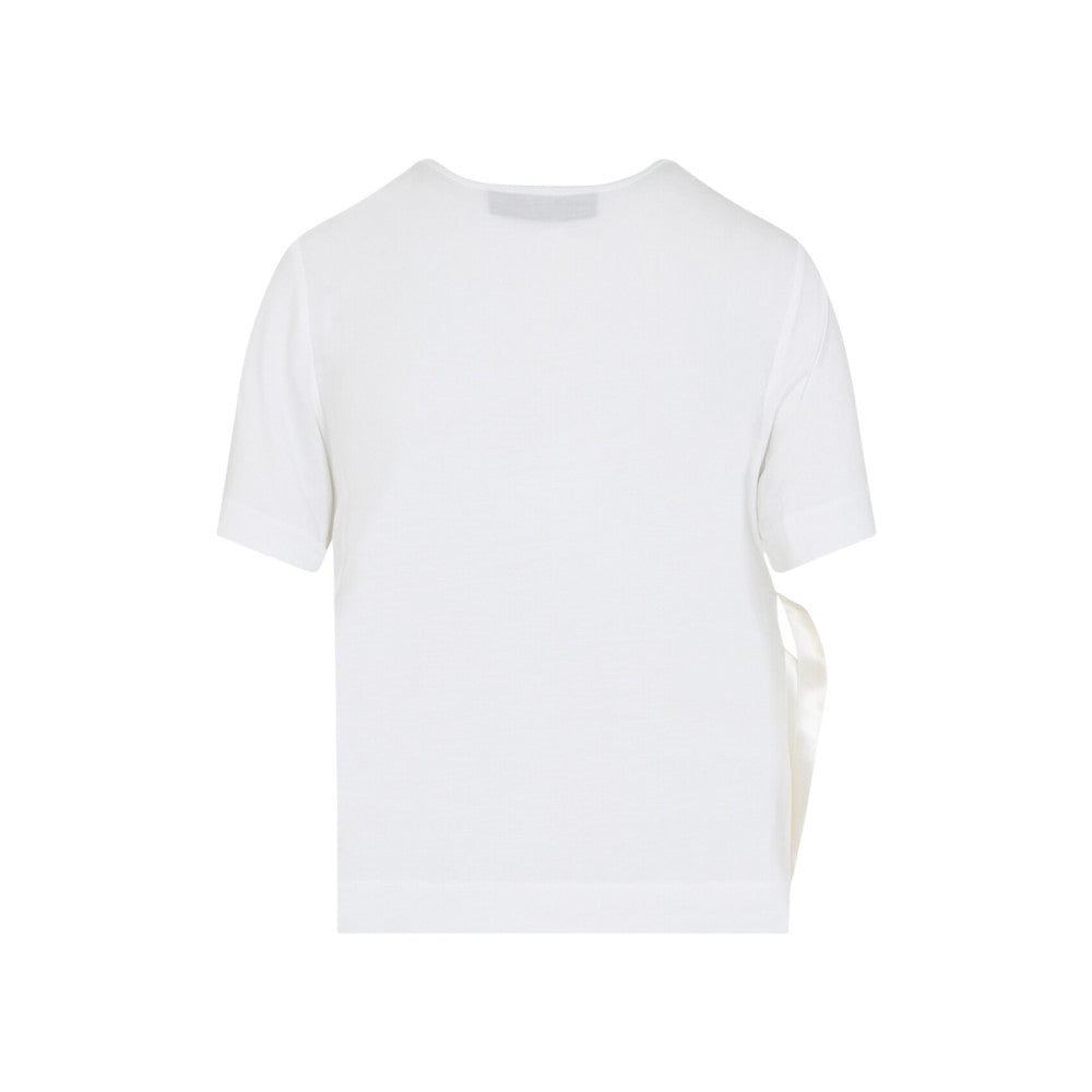 Off White Crew Neck T-Shirt 2