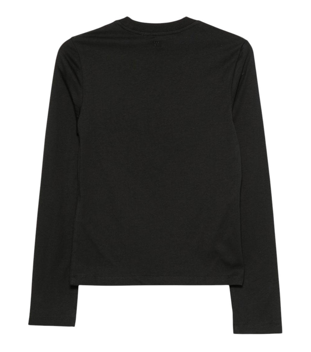 Black Crew Neck T-Shirt 2